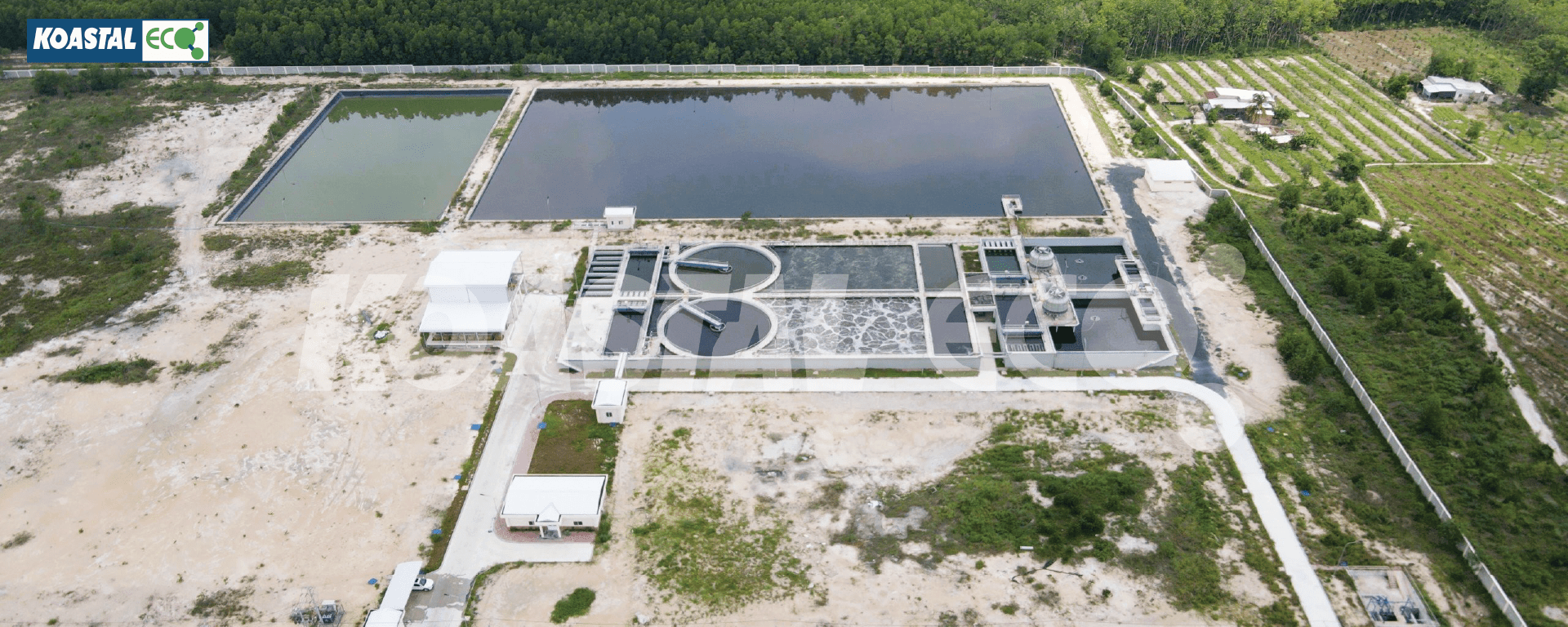 The centralized wastewater treatment plant of Minh Hung - Sikico (GS - Korea) Textile Industrial Park