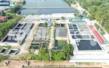 Khai Quang工业区集中式废水处理工厂 – 处理能力: 25.000 m3/日