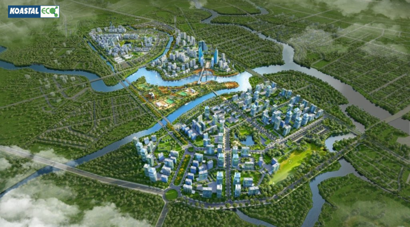 Koastal Eco trúng thầu dự án quy mô và ý nghĩa “Nhà máy xử lý nước thải cho Khu đô thị GS Metrocity Nhà Bè – Giai đoạn 1-2 và 1-3, công suất 4.500 m3/ngày đêm”