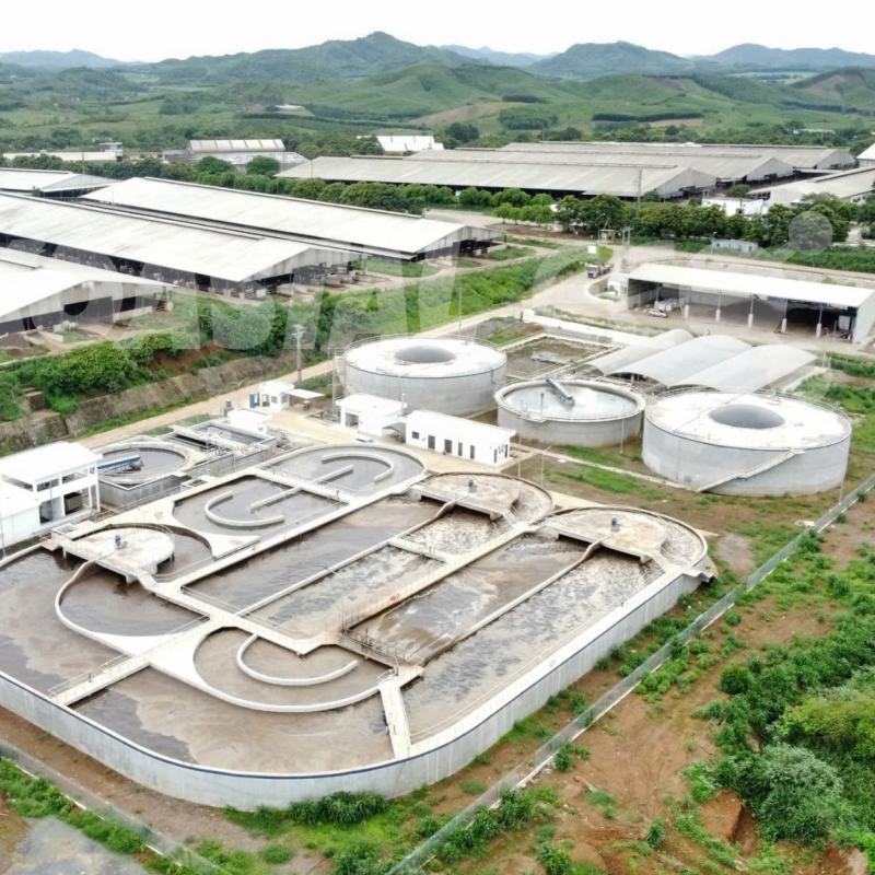 The wastewater treatment system of TH Farm 2 dairy farm cluster – Capacity: 5,300 cows