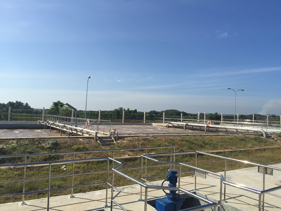 Handover and inauguration ceremony – The wastewater treatment system Phase 1 of 27/2 Rubber Processing Factory, capacity: 1,300m3/day.