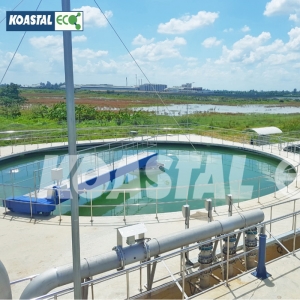 Hệ thống xử lý nước thải nhà máy nước giải khát Number One Hậu Giang – Công suất: 5.000m3/ngày đêm