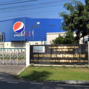 Hệ thống xử lý nước cấp nhà máy Pepsico tại thành phố Cần Thơ – Công suất: 185 m3/h