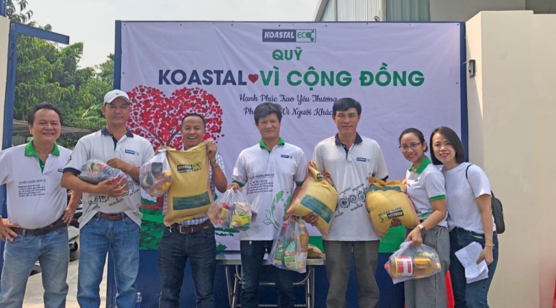The “Koastal - For the community ” funding in the first quarter of 2023 - The journey of “Giving love- Receiving smiles ”