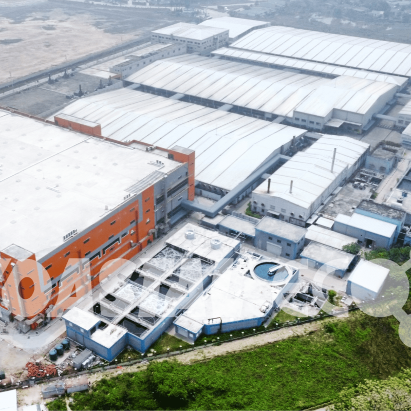YiDa 越南工厂纺织印染废水处理厂 ，第二期 – 总处理能力：6,000 立方米/天