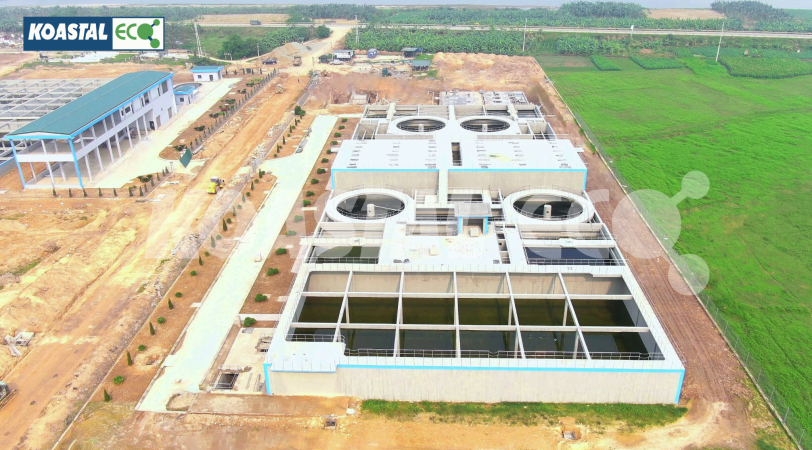 Koastal Eco- 越南福寿省Crystal 集团下属REGENT纺织印色厂的处理废水的承包商，处理功率为：10.000立方米/日