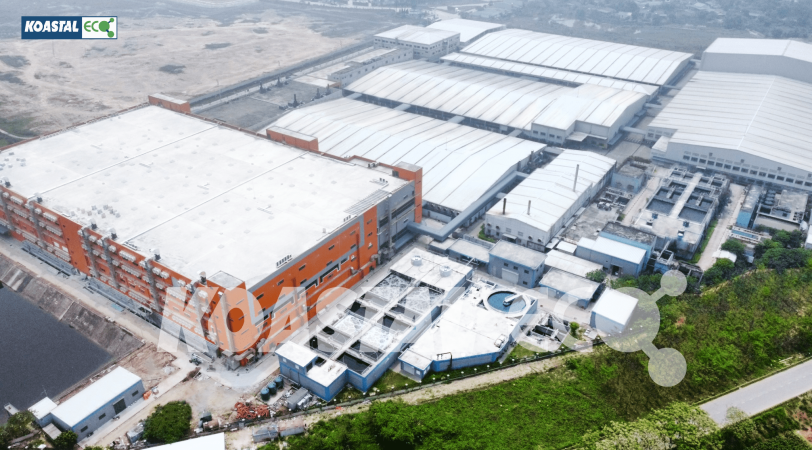 Koastal Eco Group 中标越南YIDA工厂纺织印染废水处理第二期工程 – 处理能力：6,000 m3/天